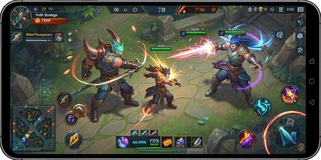 Gameplay seru dengan strategi tim di 77RP.