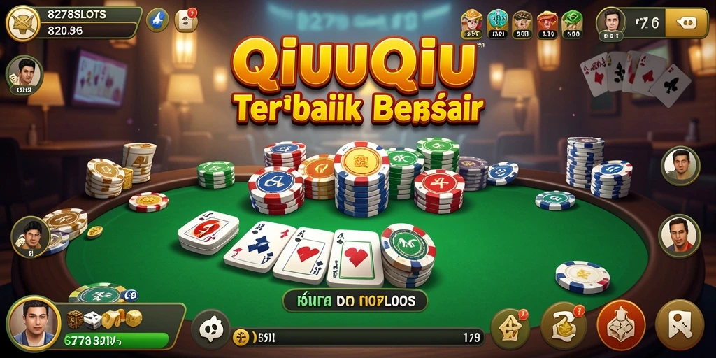 Tampilan permainan QiuQiu yang seru dalam 8278SLOTS.