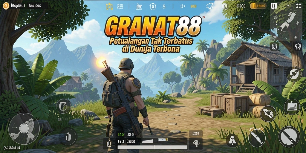 Screenshot gameplay Open World di GRANAT88 yang menakjubkan.