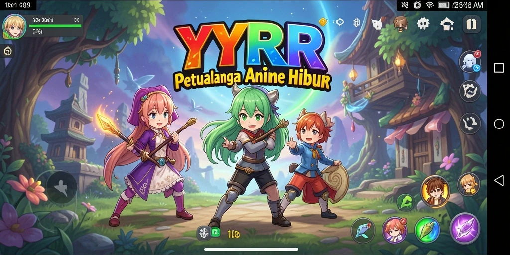 Tampilan gameplay <strong>YYRR</strong> yang penuh aksi dan menarik.